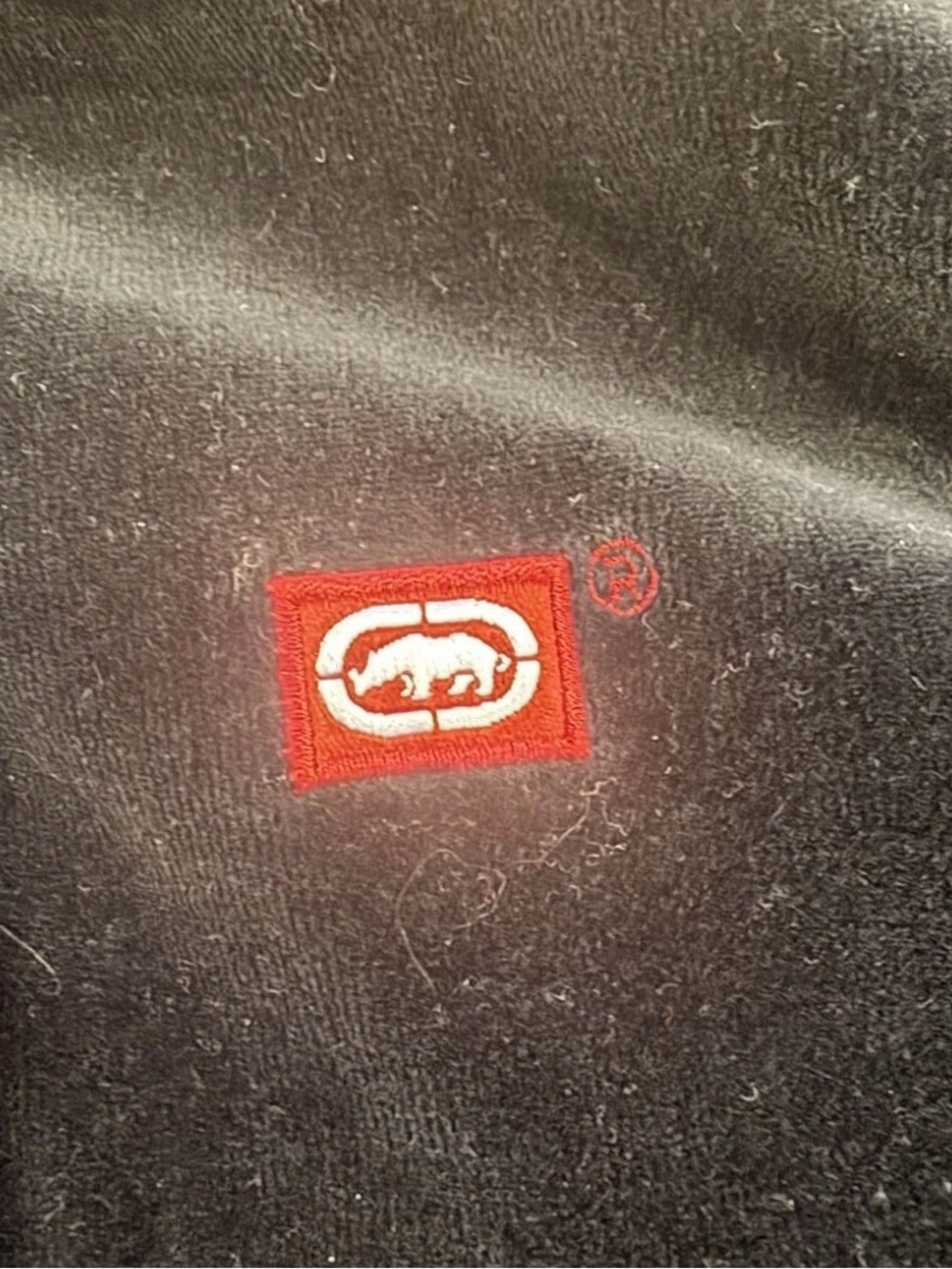 Vintage Ecko Unltd. Velour Track Jacket Size 2XL Hip Hop Y2K 90s Baggy Sweater - Picture 5 of 10
